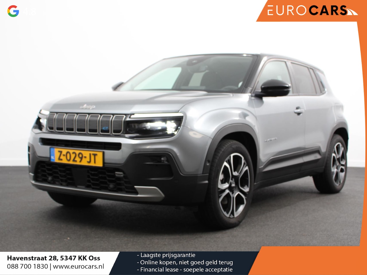 Jeep Avenger - Summit 54 kWh Camera Lichtmetalen Velgen 18" Navigatie Apple Carplay/ Android Auto Sfeerve - AutoWereld.nl