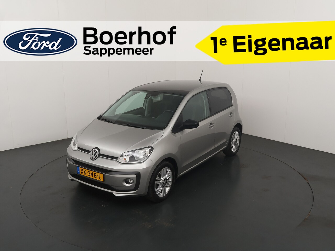 Volkswagen Up! - 1.0 BMT high up! | Airco | Cruise | Bluetooth | Parkeerhulp | 15" lmv | 1e eig. - AutoWereld.nl