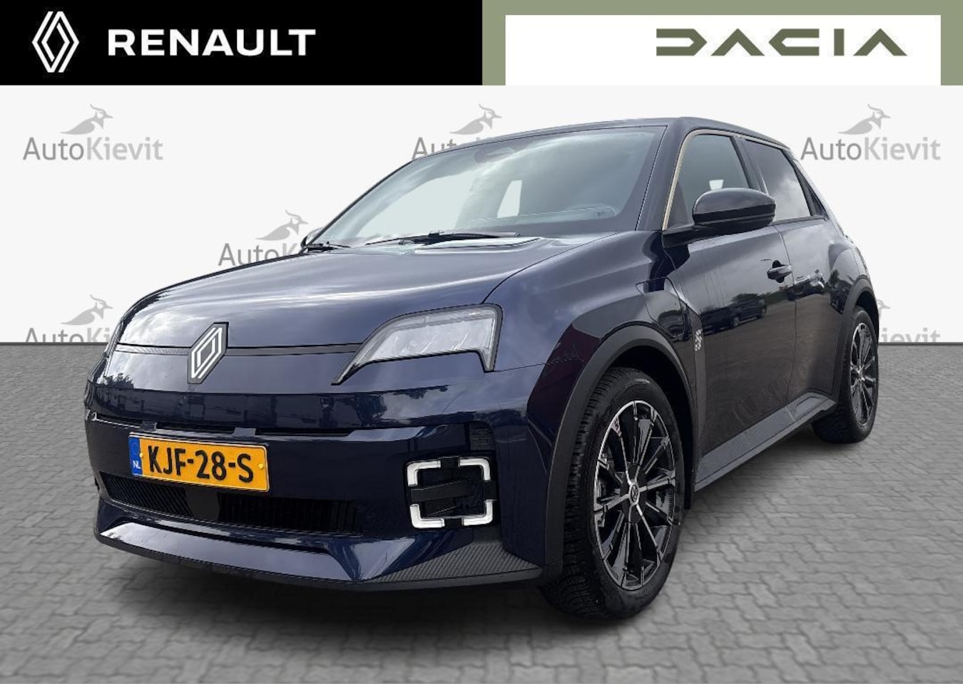 Renault 5 - comfort range techno 52 kWh - pack winter / all weather banden / 18'' diamantées noir 'ch - AutoWereld.nl