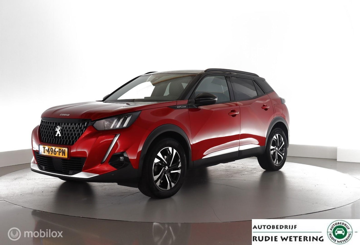 Peugeot 2008 - 1.2 130Pk Automaat GT-Line led|leer|cam|dab|stoelverwarm.|lmv17 - AutoWereld.nl