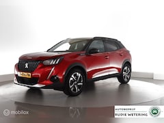 Peugeot 2008 - 1.2 130Pk Automaat GT-Line led|leer|cam|dab|stoelverwarm.|lmv17