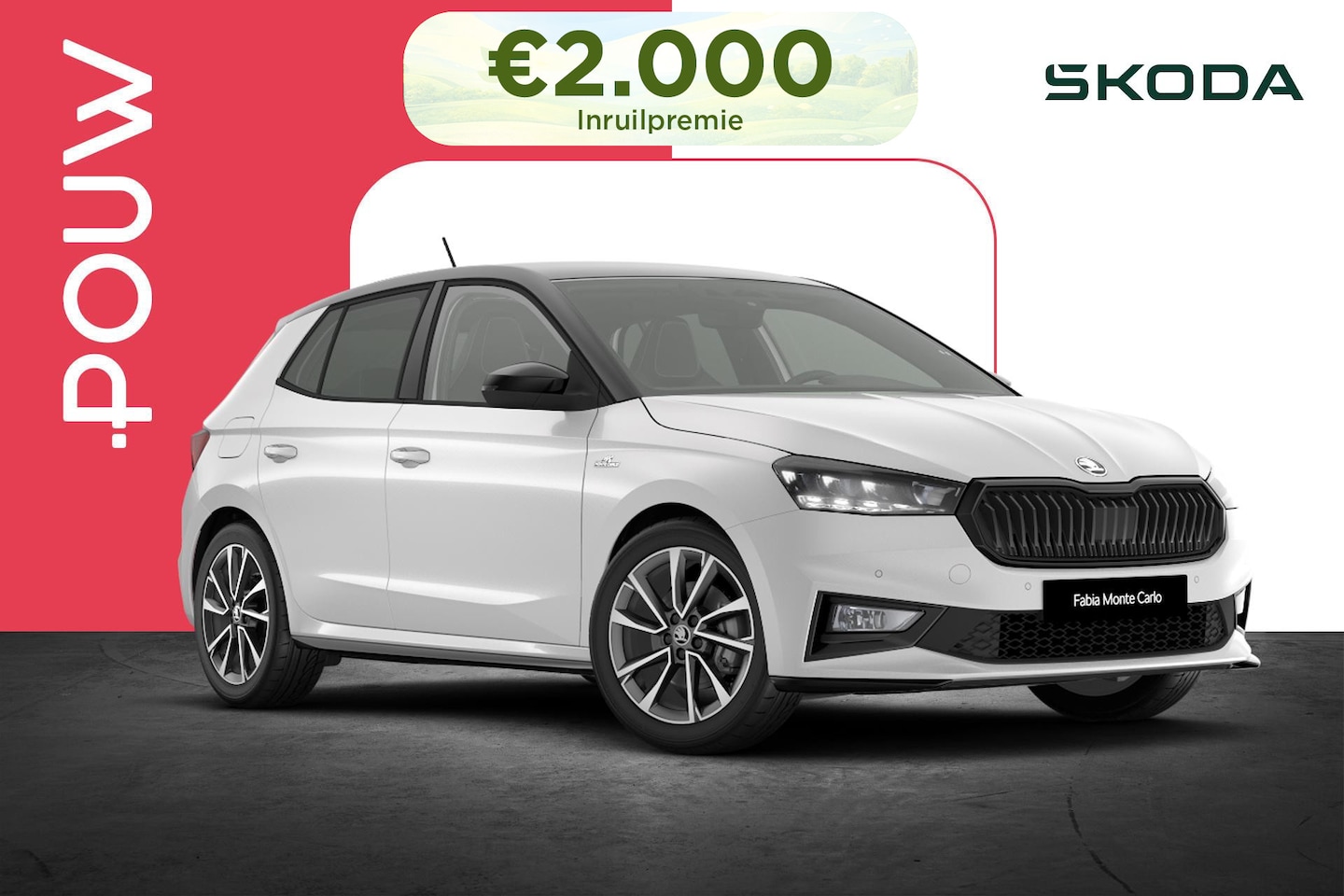 Skoda Fabia - 1.0 TSI 115pk DSG Monte Carlo | Stoelverwarming |  17" Velgen - AutoWereld.nl