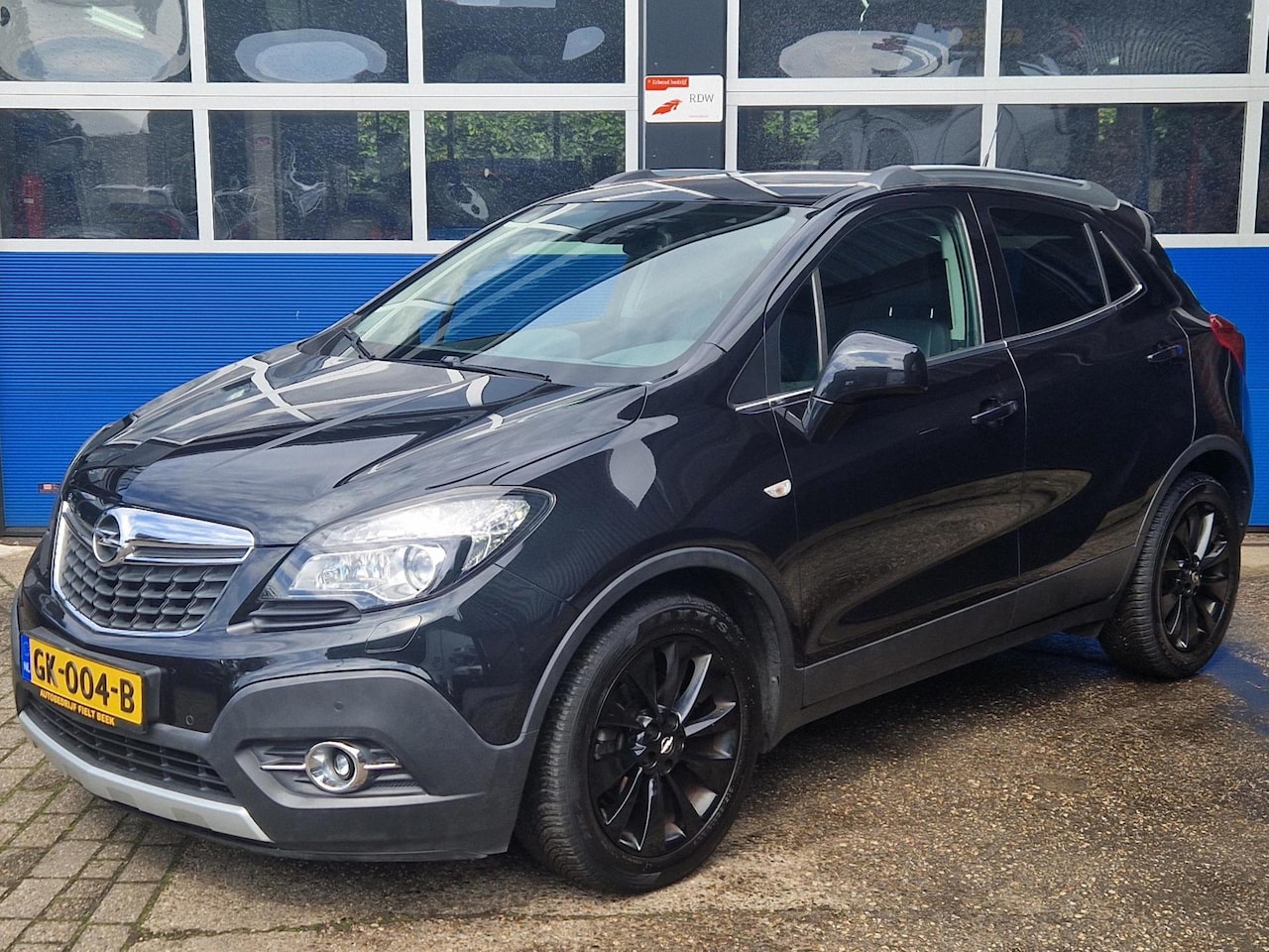 Opel Mokka - 1.4 T Cosmo / Trekhaak / Schuif-kanteldak / Leder bekleding / Camera / Parkeersensoren / S - AutoWereld.nl