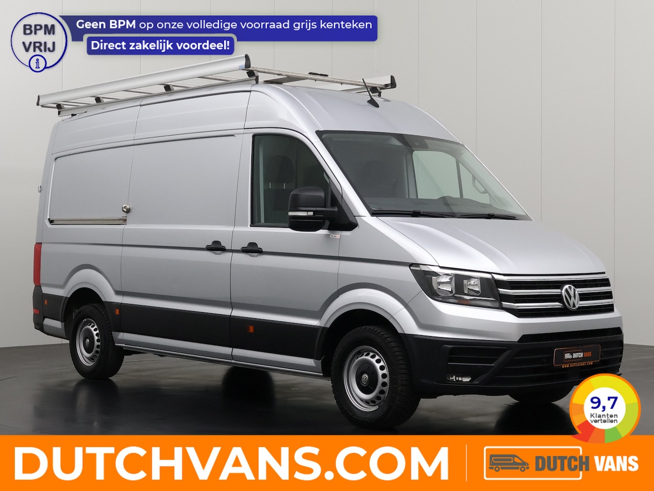 Volkswagen Crafter - 2.0TDi 177PK Automaat L3H3 Exclusive | Navigatie | Camera | Imperiaal | Trekhaak | Airco | - AutoWereld.nl