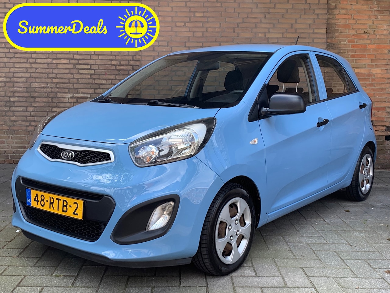 Kia Picanto - 1.0 CVVT Airco|5 Deurs|Navigatie| - AutoWereld.nl