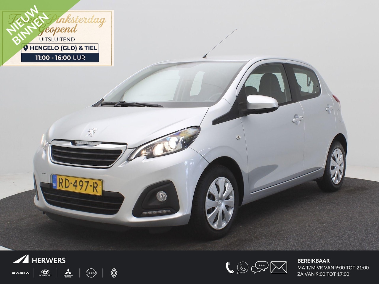 Peugeot 108 - 1.0 e-VTi Active / 5-deurs / Airconditioning / USB / Bluetooth / Historie aanwezig / 1ste - AutoWereld.nl