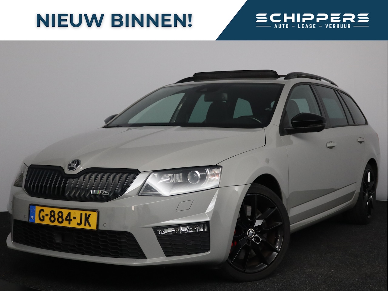 Skoda Octavia Combi - 2.0 TSI RS 221pk | Glazen schuif-kanteldak | Leer | - AutoWereld.nl
