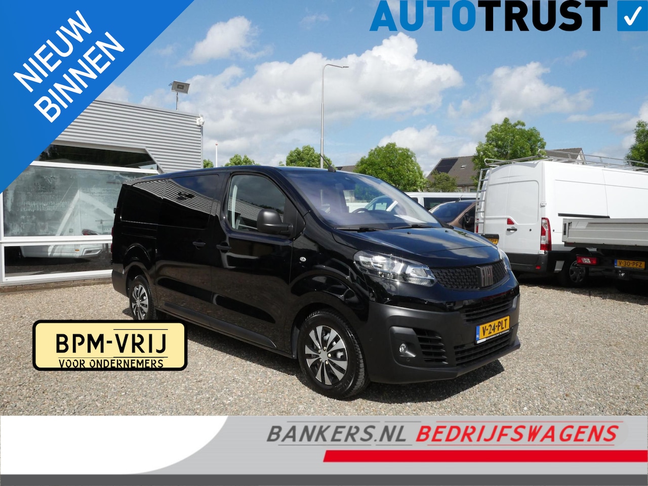 Fiat Scudo - 2.0 MultiJet 140PK, L3, Dubbel Cabine, Airco, Marge auto, 2 x Schuifdeur - AutoWereld.nl