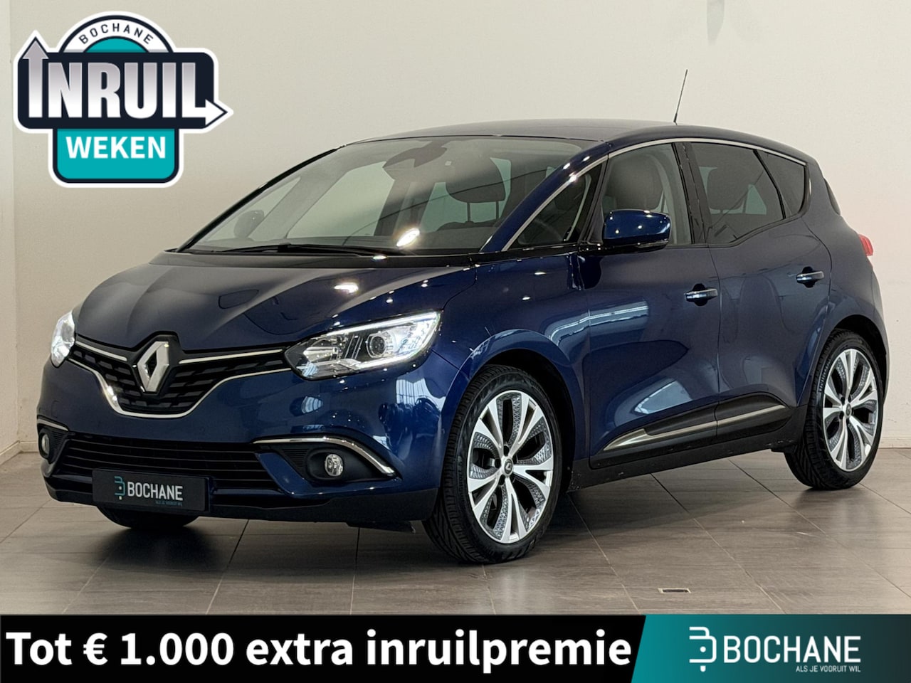 Renault Scénic - 1.3 TCe 140 EDC Intens | Trekhaak elektrisch wegklapbaar | Navigatie | Climate Control | C - AutoWereld.nl