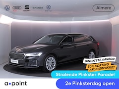 Skoda Superb Combi - 1.5 TSI MHEV First Edition 150 pk Automaat (DSG) | Verlengde garantie | Navigatie | Parkee