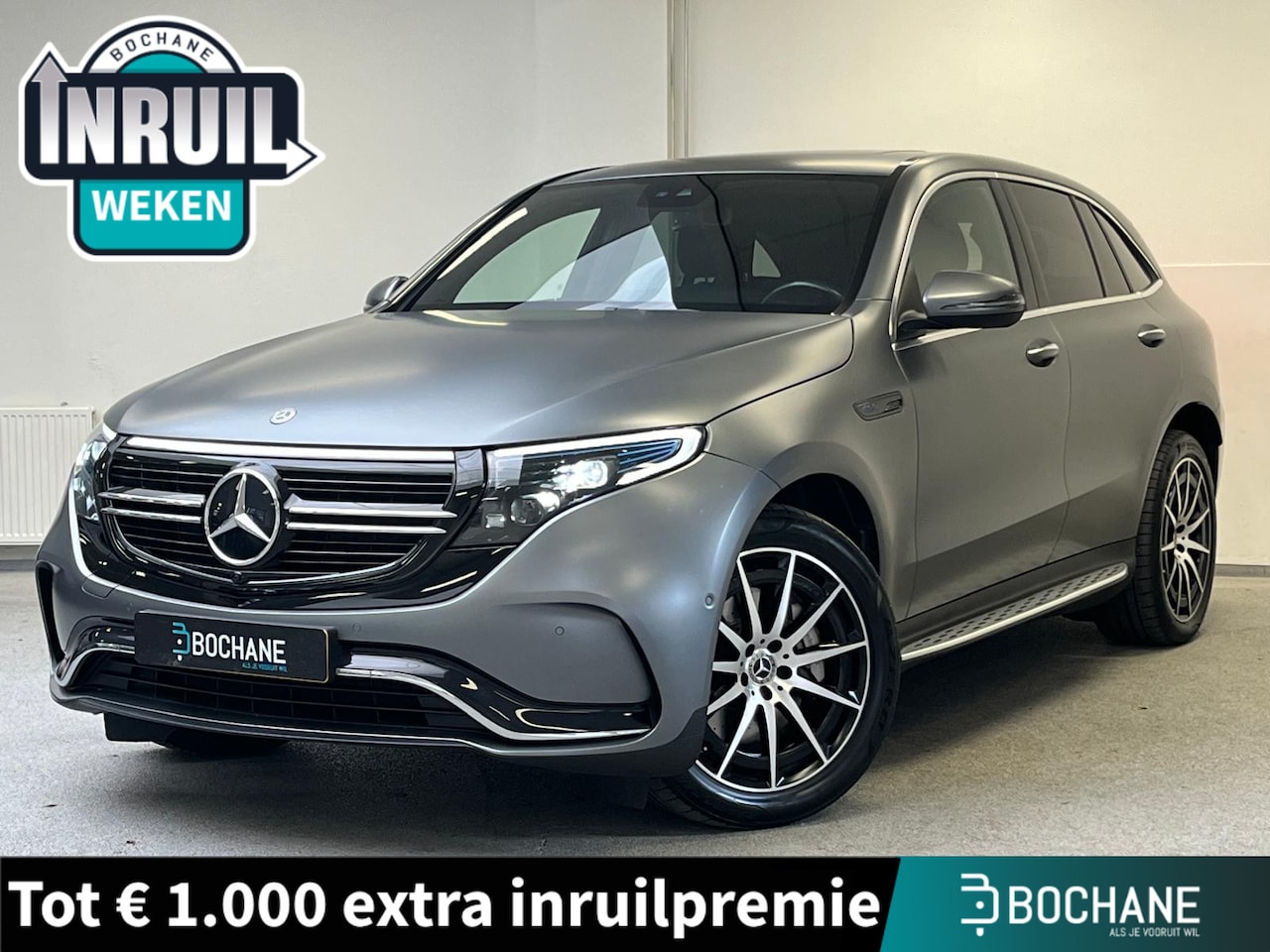 Mercedes-Benz EQC - 400 4MATIC AMG Premium 80 kWh | PANO | TREKHAAK | 95% SOH | BURMESTER | - AutoWereld.nl