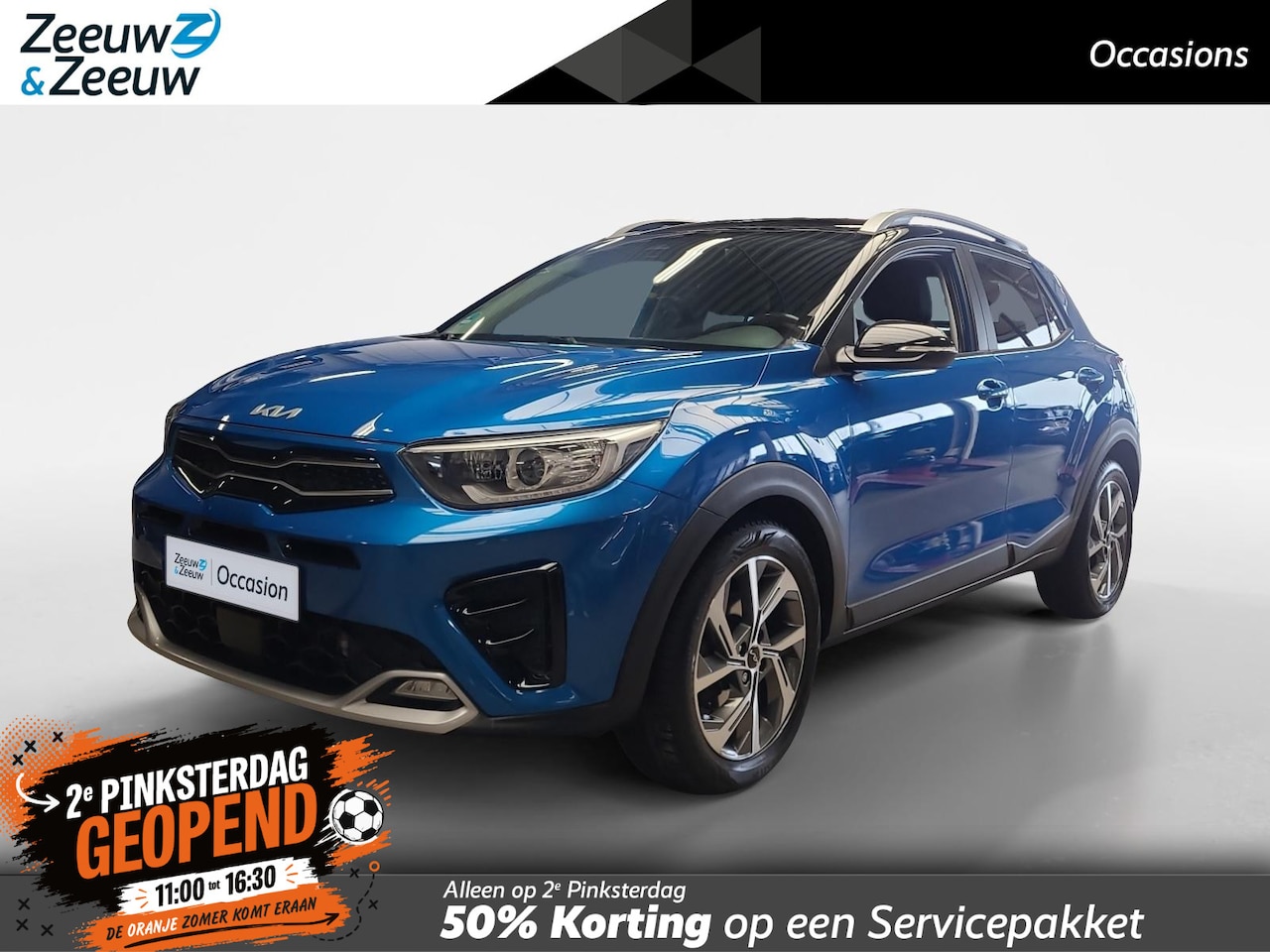 Kia Stonic - 1.0 T-GDi MHEV GT-Line Automaat | 1e Eigenaar | Two tone Metallic lak | Fabrieksgarantie | - AutoWereld.nl
