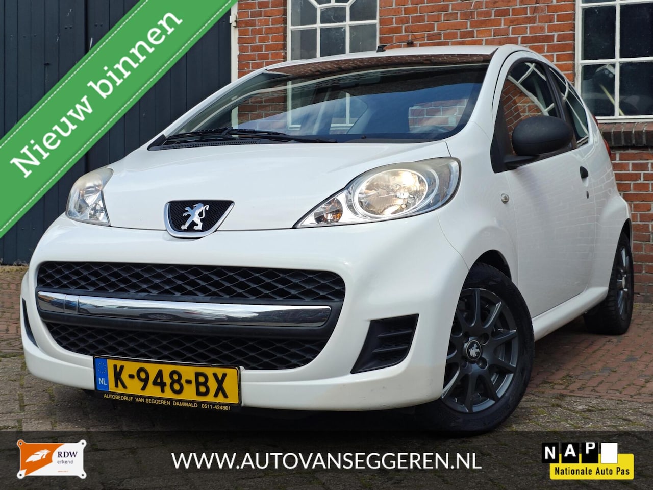 Peugeot 107 - 1.0-12V - APK / Garantie - AutoWereld.nl