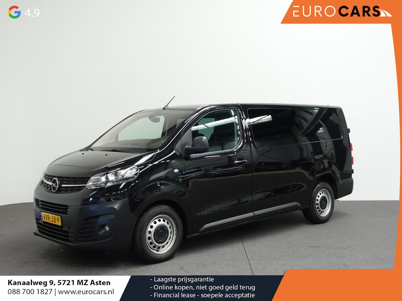 Opel Vivaro - 2.0 CDTI L3H1 Dubbele Cabine Edition Automaat Airco Navi Cruise Control Apple Carplay Trek - AutoWereld.nl