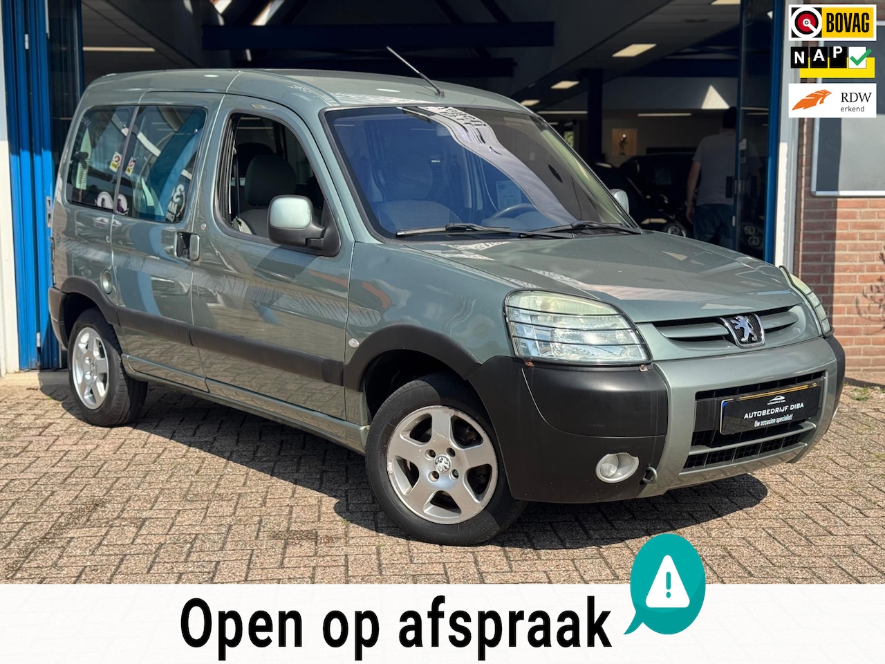 Peugeot Partner MPV - 1.6-16V VTC 2004 Trekhaak NAP - AutoWereld.nl