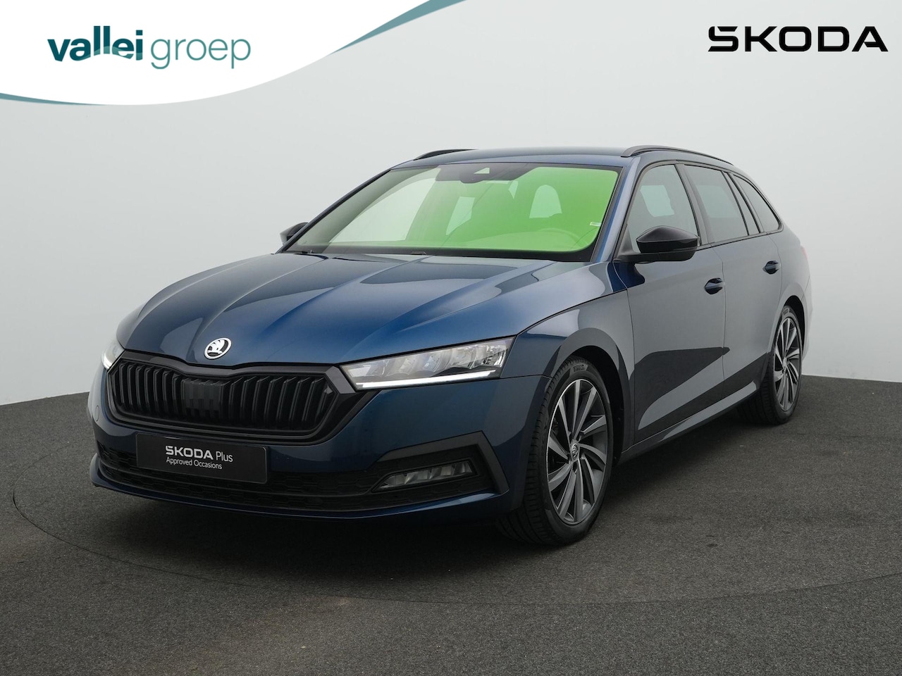 Skoda Octavia Combi - 1.0 e-TSI 110 pk DSG Sport Business | Trekhaak | Adaptive Cruise | Stuur-/stoelverwarming - AutoWereld.nl