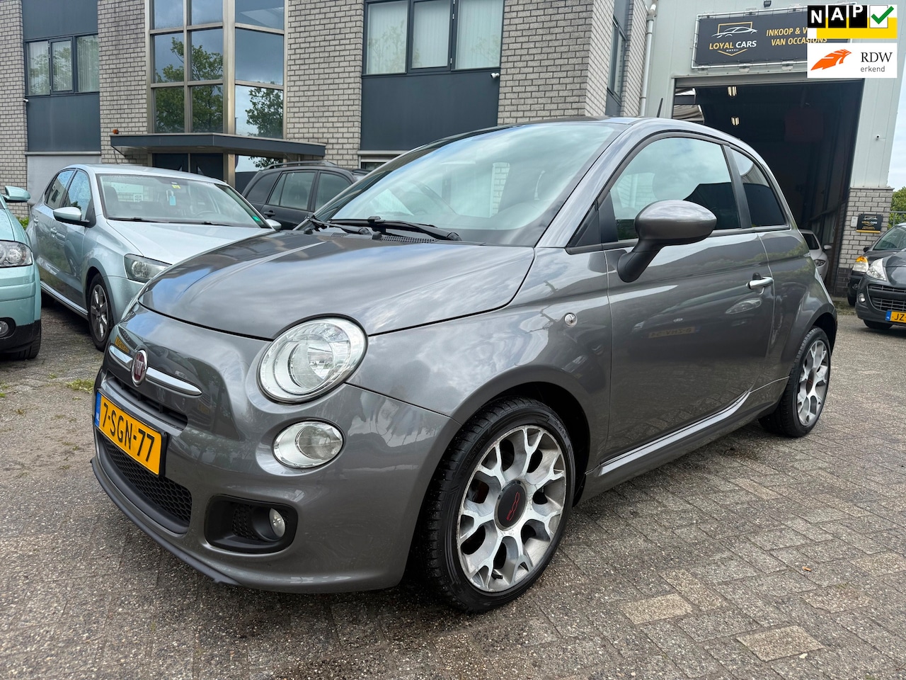 Fiat 500 - 0.9 TwinAir 500S Automaat Airco Leder - AutoWereld.nl