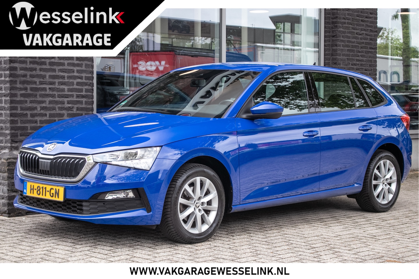 Skoda Scala - 1.0 TSI Sport Business | trekhaak | - AutoWereld.nl