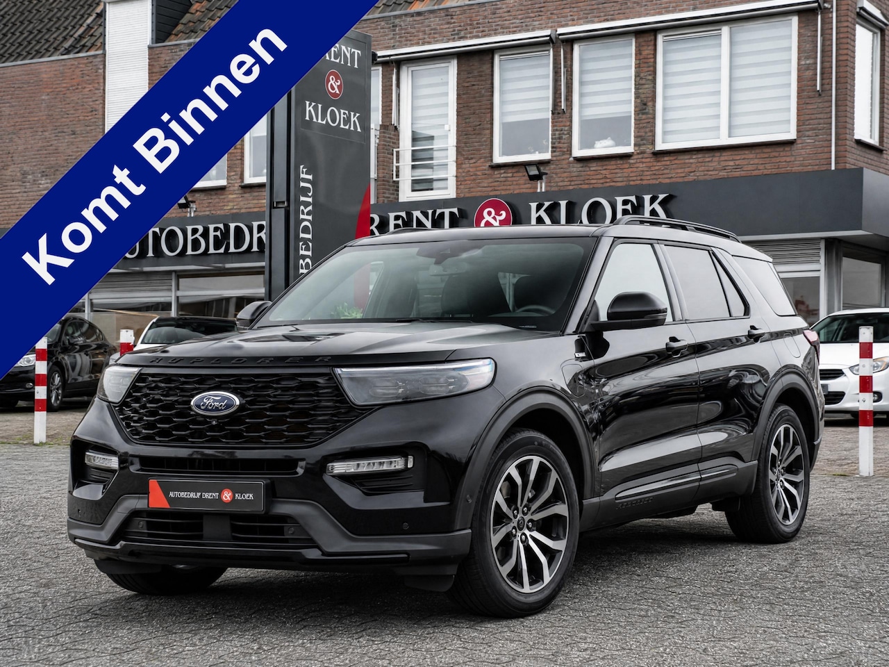Ford Explorer - 3.0 V6 EcoBoost PHEV ST-Line ORG NL B&O AUDIO PANO 20 INCH ELEK STOELEN CARPLAY LED BOMVOL - AutoWereld.nl