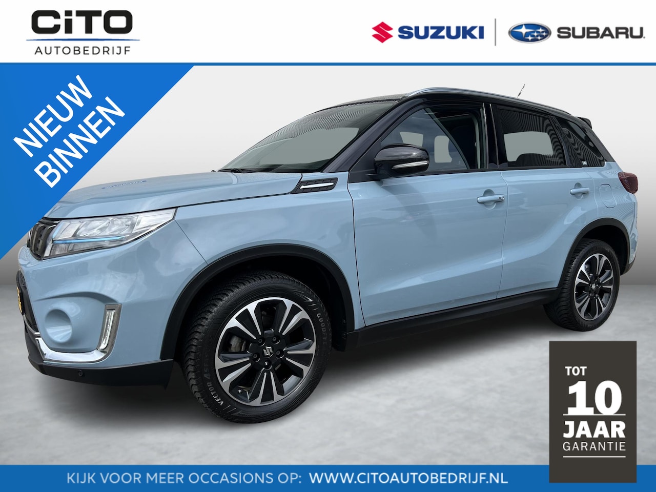 Suzuki Vitara - 1.5 Hybrid Style Automaat | Apple Carplay & Android Auto | Elek. Schuif/Kantel Dak | All S - AutoWereld.nl
