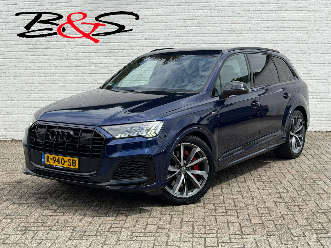 Audi Q7 - 60 TFSI e Quattro 335Kw Plug-in Full S-line Luchtvering Led Leder Camera Pdc Bose Adapt-Cr - AutoWereld.nl