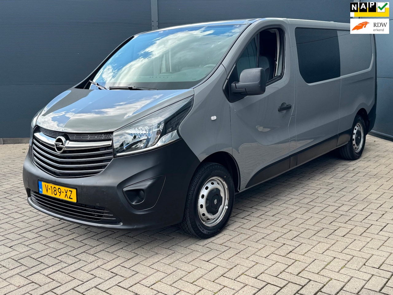 Opel Vivaro - 1.6 CDTI L2H1 Dubbel cabine / Carplay / Trekhaak - AutoWereld.nl