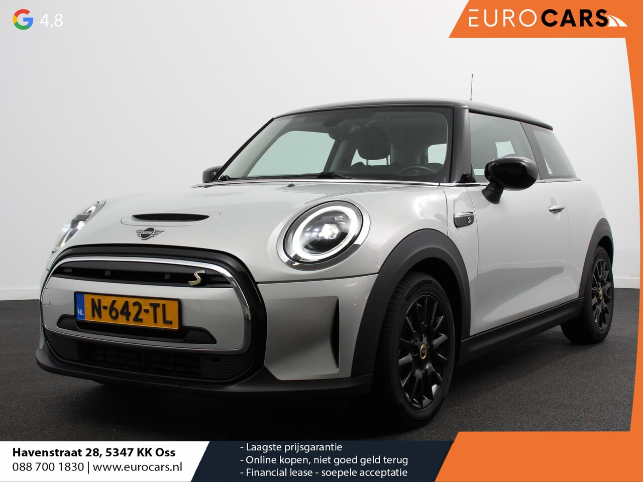MINI Mini-Electric - Business Edition Automaat 33 kWh SOH 95% Navigatie Climate Control Lichtmetalen Velgen D - AutoWereld.nl