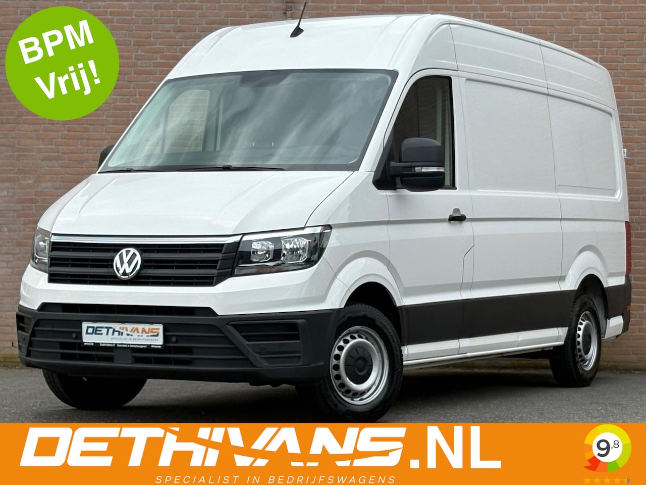 Volkswagen Crafter - 2.0TDI 140PK DSG L3H3 / Carplay / Airconditioning / Euro6 - AutoWereld.nl