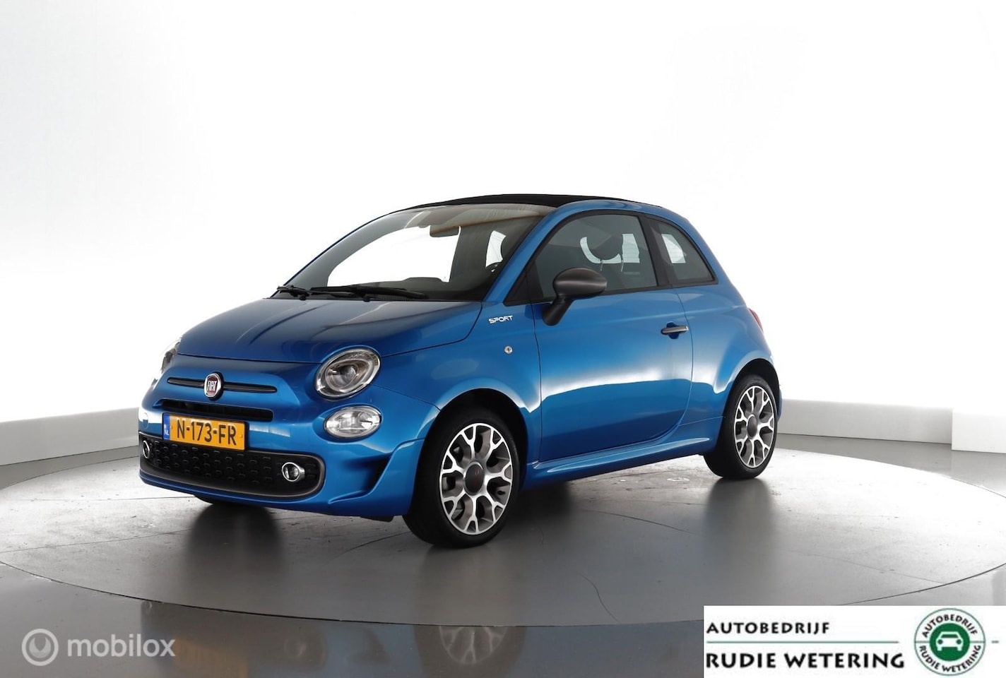 Fiat 500 C - 1.0 Hybrid Sport dab|applecarplay|cruise|pdc|lmv16 - AutoWereld.nl