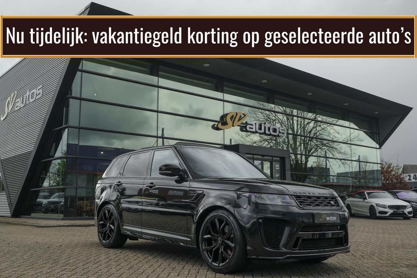 Land Rover Range Rover Sport - P575 SVR 575pk Panoramadak *BTW* Head-up Alcantara Schaalstoelen 22" LMV - AutoWereld.nl