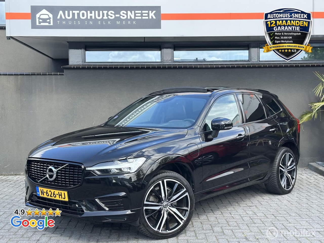 Volvo XC60 - 2.0 Recharge T6 AWD R-Design |Pano |Trekhaak|Leer - AutoWereld.nl