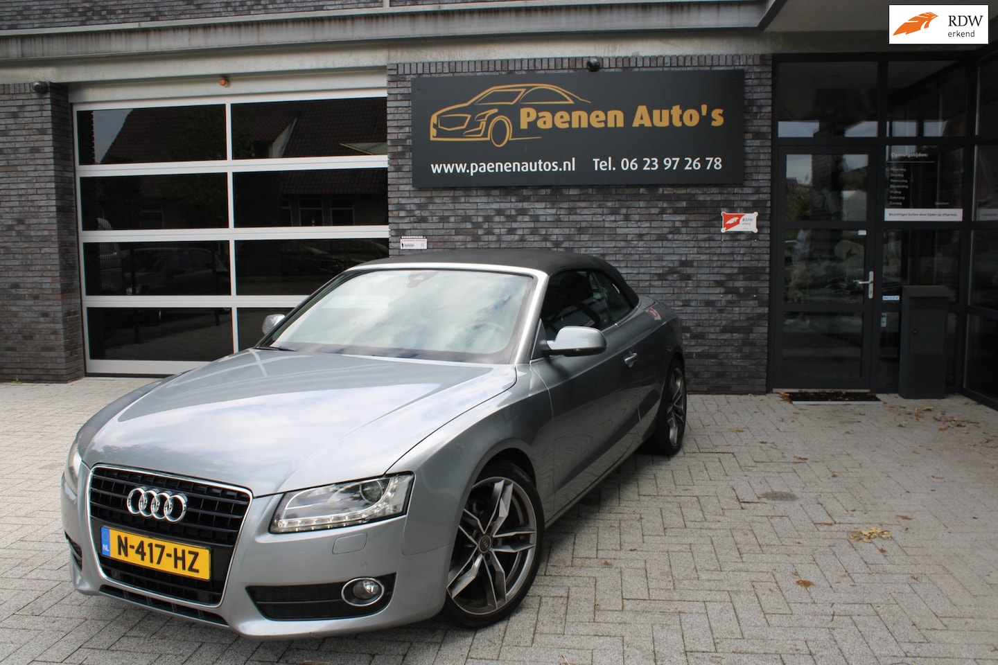 Audi A5 Cabriolet - 3.2 FSI Pro Line|CAM|Leder|Clima|CC - AutoWereld.nl