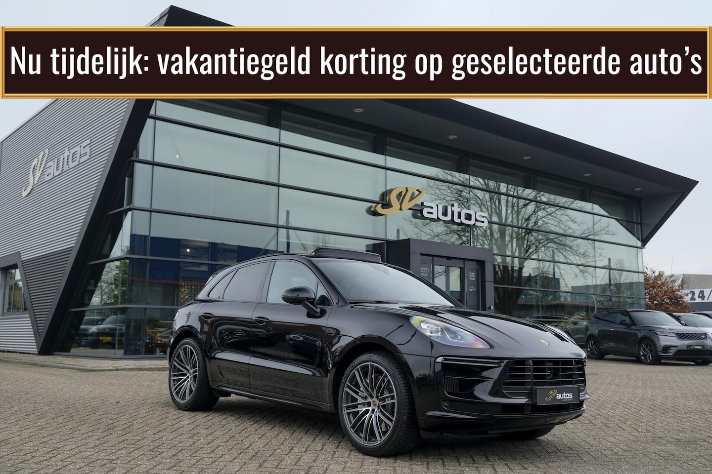 Porsche Macan - 2.9 Turbo 441pk Panoramadak Luchtvering Adaptive cruise PDLS plus 18-weg stoelen - AutoWereld.nl