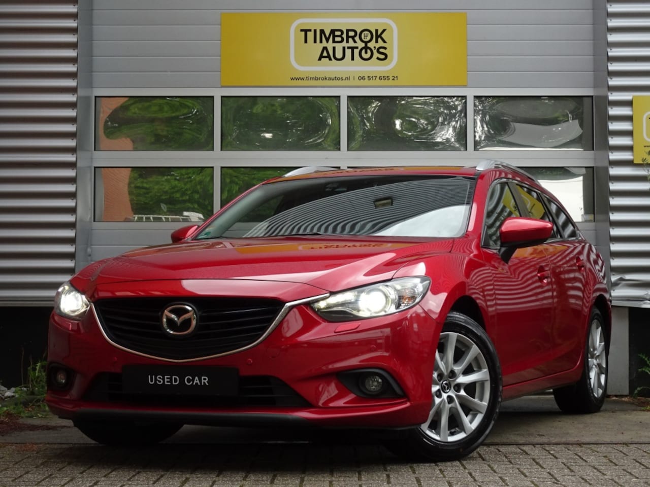 Mazda 6 Sportbreak - 2.0 Sky-Activ 165pk *Xenon / Dealer-OH / Trekhaak* - AutoWereld.nl