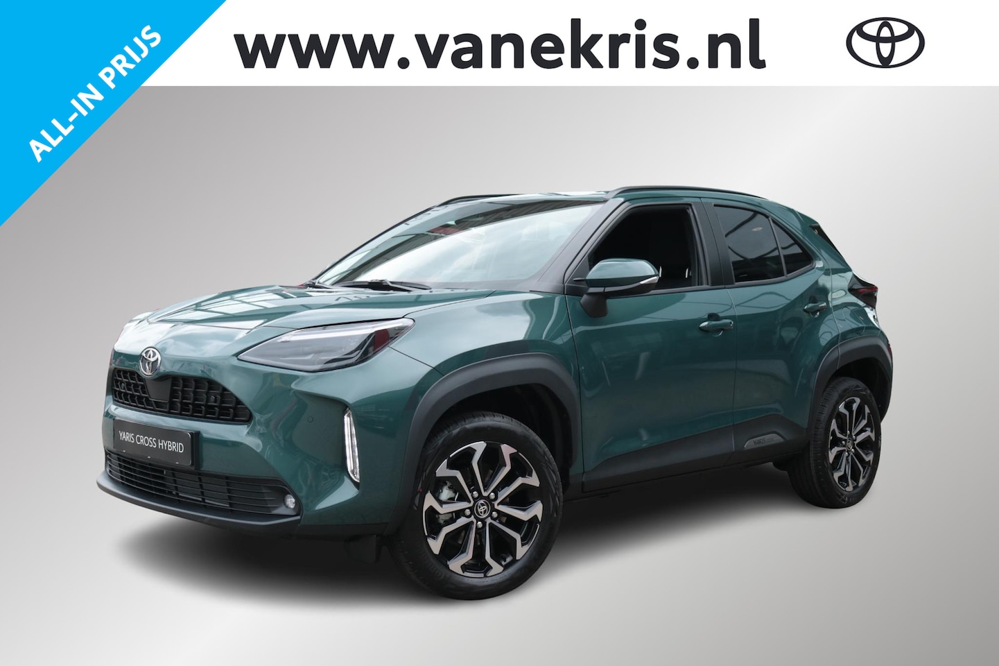 Toyota Yaris Cross - 1.5 Hybrid 115 Dynamic 1.5 Hybrid 115 Dynamic, Comfortpack, BSM, Nieuw en snel leverbaar met €2500,- Inruilpremie - AutoWereld.nl
