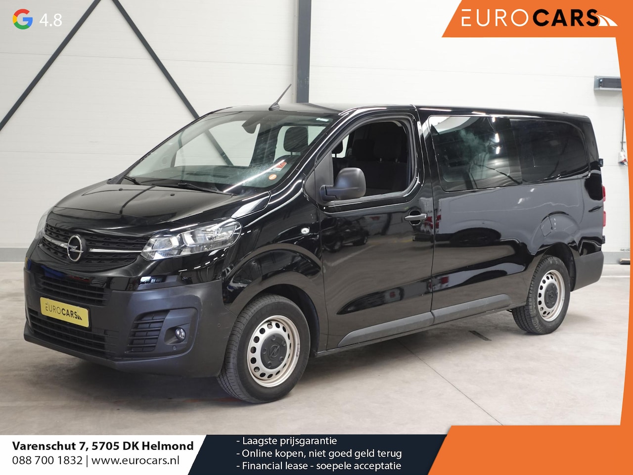 Opel Vivaro - 1.5 CDTI L3H1 Edition Dubbele Cabine Airco Navi Bluetooth Parkeersensoren Camera Trekhaak - AutoWereld.nl