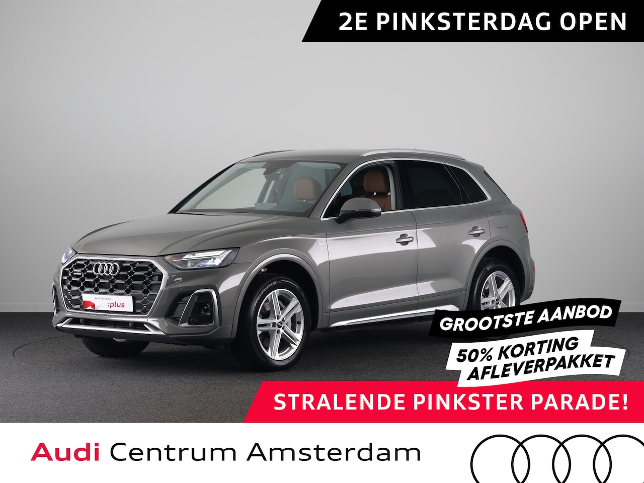 Audi Q5 - 50 TFSI e S edition 299 pk S-tronic | Navigatie | Parkeersensoren | Achteruitrijcamera | A - AutoWereld.nl