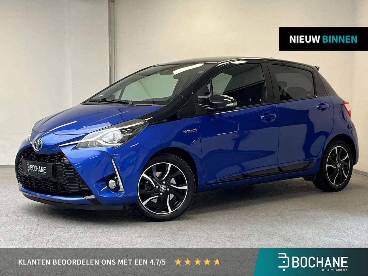 Toyota Yaris - 1.5 Hybrid Bi-Tone | CAMERA | NAVI | CLIMA | 2e-EIG | - AutoWereld.nl