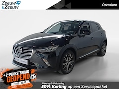 Mazda CX-3 - 2.0 SkyActiv-G 120 TS+ *Airco*Parkeersensoren*Leder*Trekhaak*Hoge instap