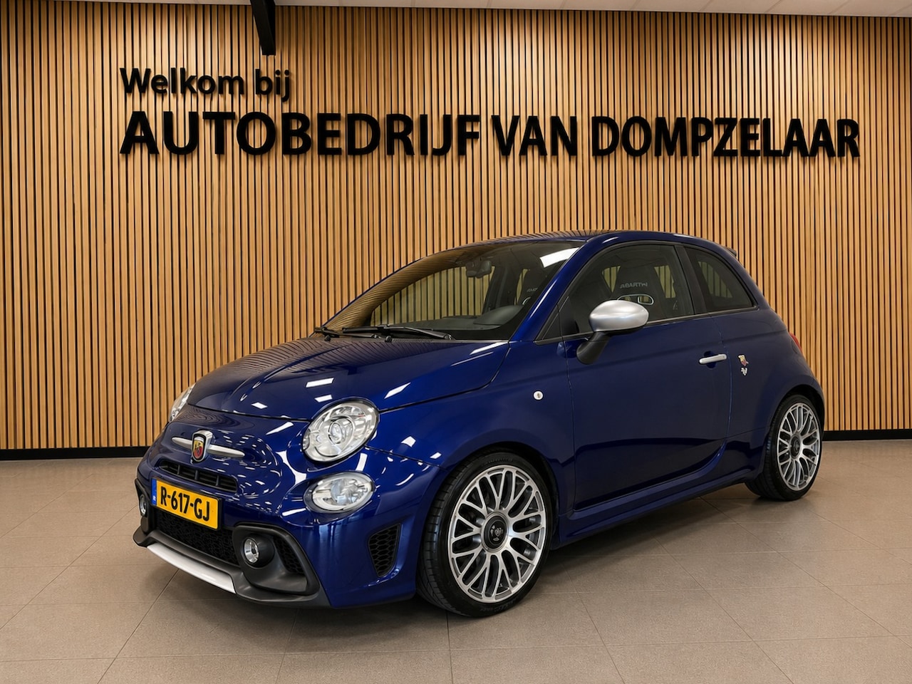 Fiat 500 Abarth - 1.4 T-Jet 165 PK / TURISMO 595 / LEDER / NAVI / STOELVERW. / - AutoWereld.nl