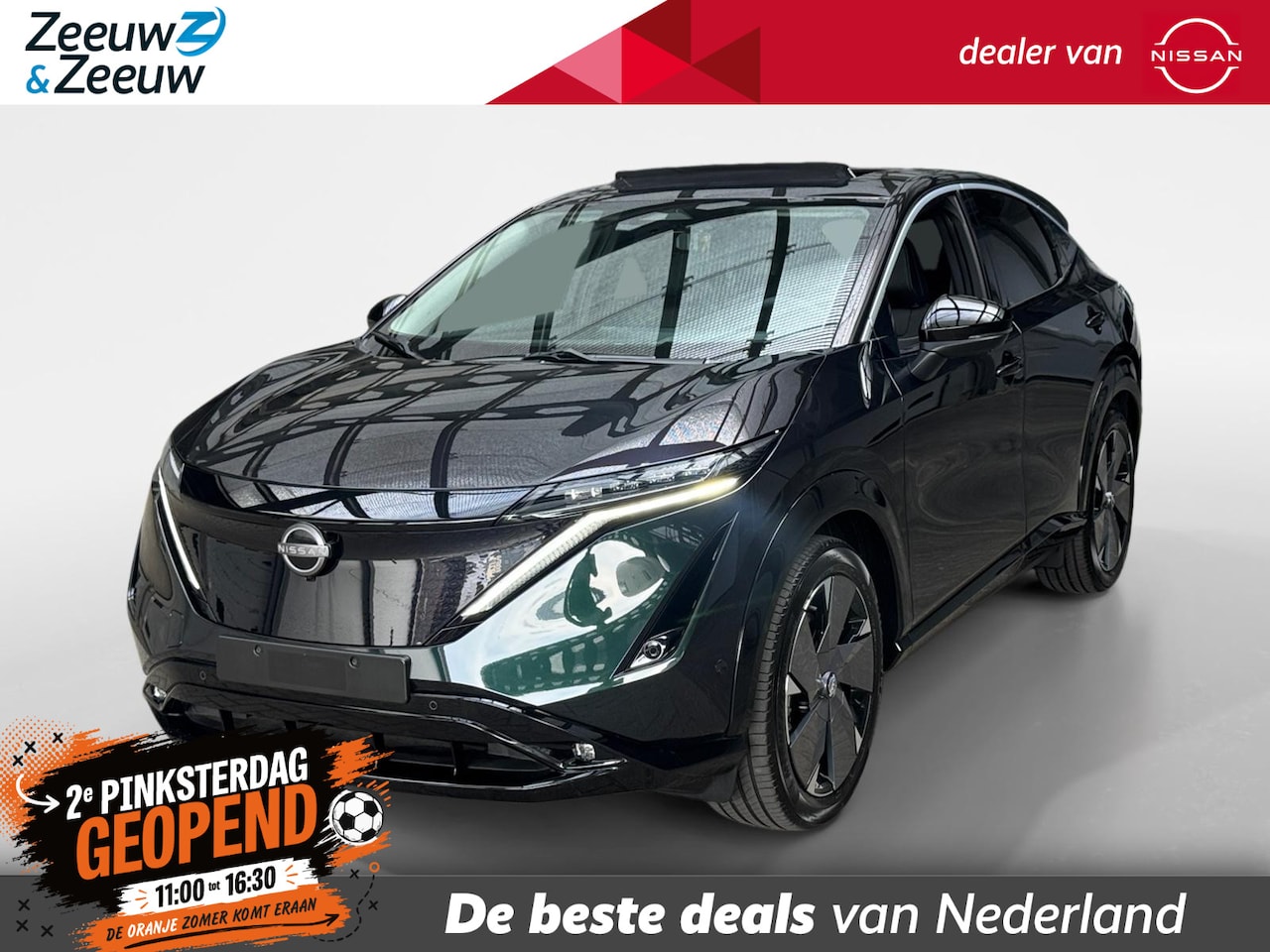 Nissan Ariya - Evolve 91 kWh |€4000,- VOORRAADKORTING  |Schuif-kanteldak| Stoelverwarming en Koeling voor - AutoWereld.nl