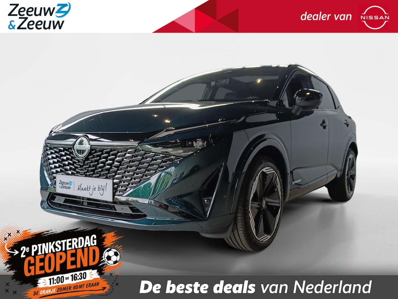 Nissan Qashqai - 1.3 MHEV Xtronic N-Design |1800kg trekgewicht|Coldpack|Panoramisch dak|Camera rondomzicht| - AutoWereld.nl