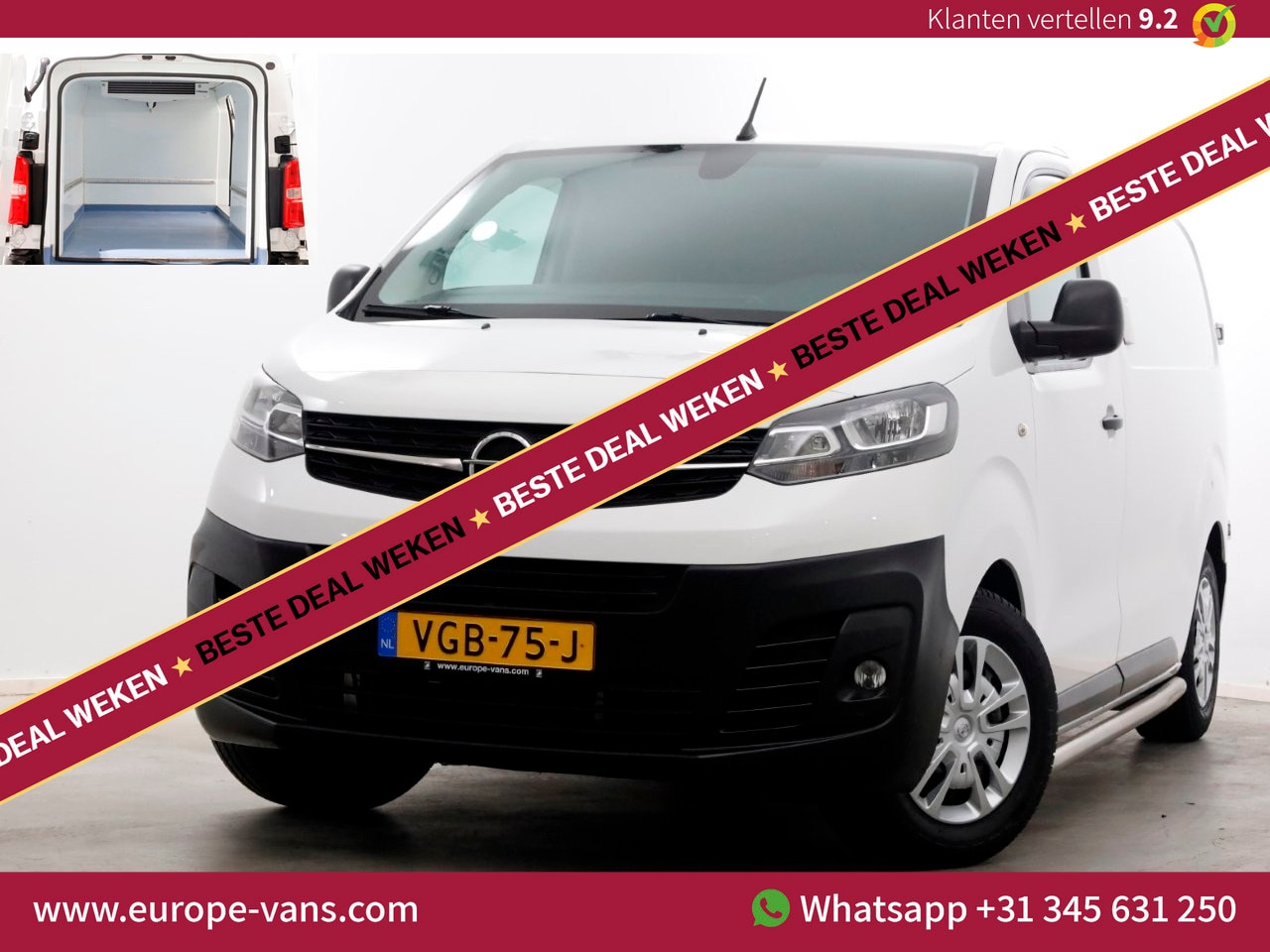 Opel Vivaro - 1.5 CDTI 120pk L2H1 Edition Koelwagen 12V + 230V Nachtstekker 05-2020 - AutoWereld.nl