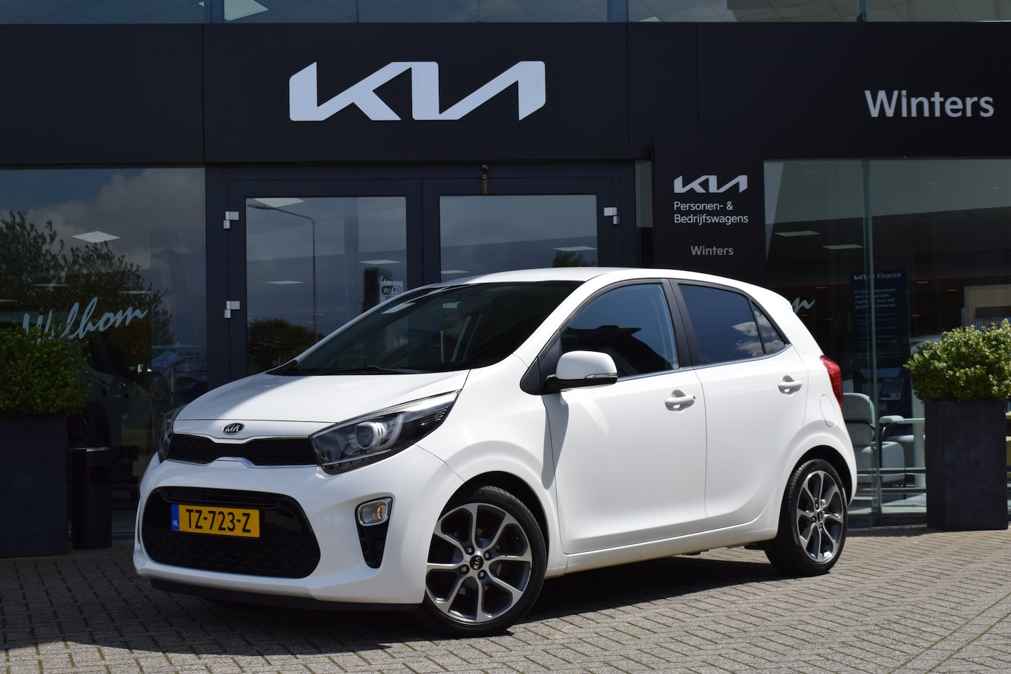 Kia Picanto - 1.0 CVVT Design Edition | Navigatie | Camera | Climate + Cruise Control | Leder | - AutoWereld.nl