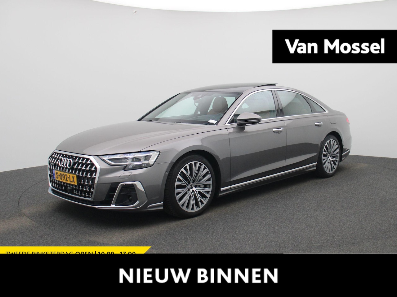 Audi A8 - 60 TFSI e quattro | PANORAMADAK | SOFTCLOSE | HEAD-UP | STOELKOELING & VERWARMING | MEMORY - AutoWereld.nl