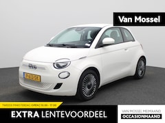 Fiat 500 - Icon 42 kWh | Cruise Control | Achteruitrijcamera | Keyless | Climate Control | Apple Carp