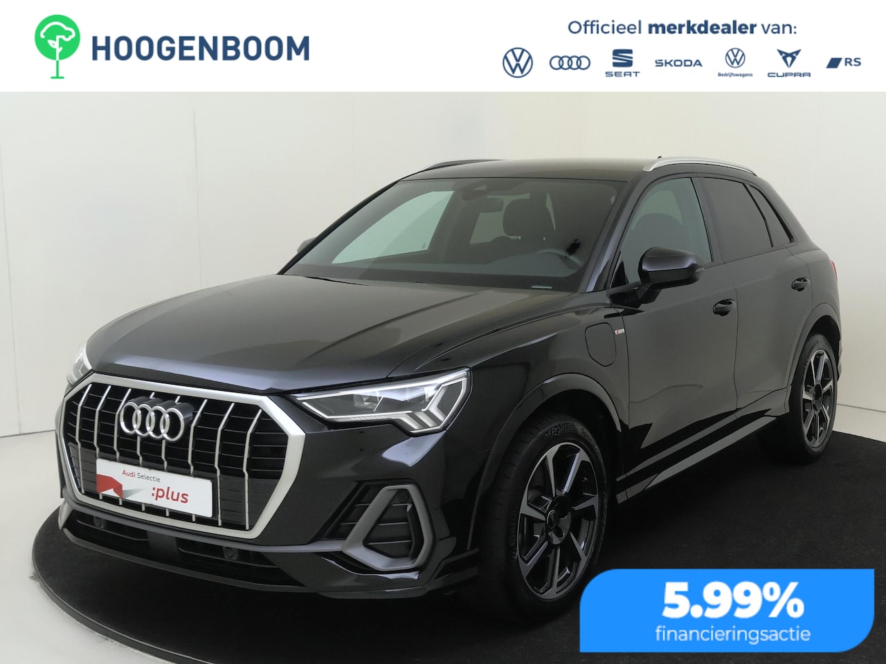 Audi Q3 - 45 TFSI e S edition | SoH 100% | Keyless | Achteruitrijcamera | Cruise control | Elektrisc - AutoWereld.nl