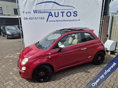Fiat 500 - 1.2 Lounge NL Nap Leder elektrische Dak Clima