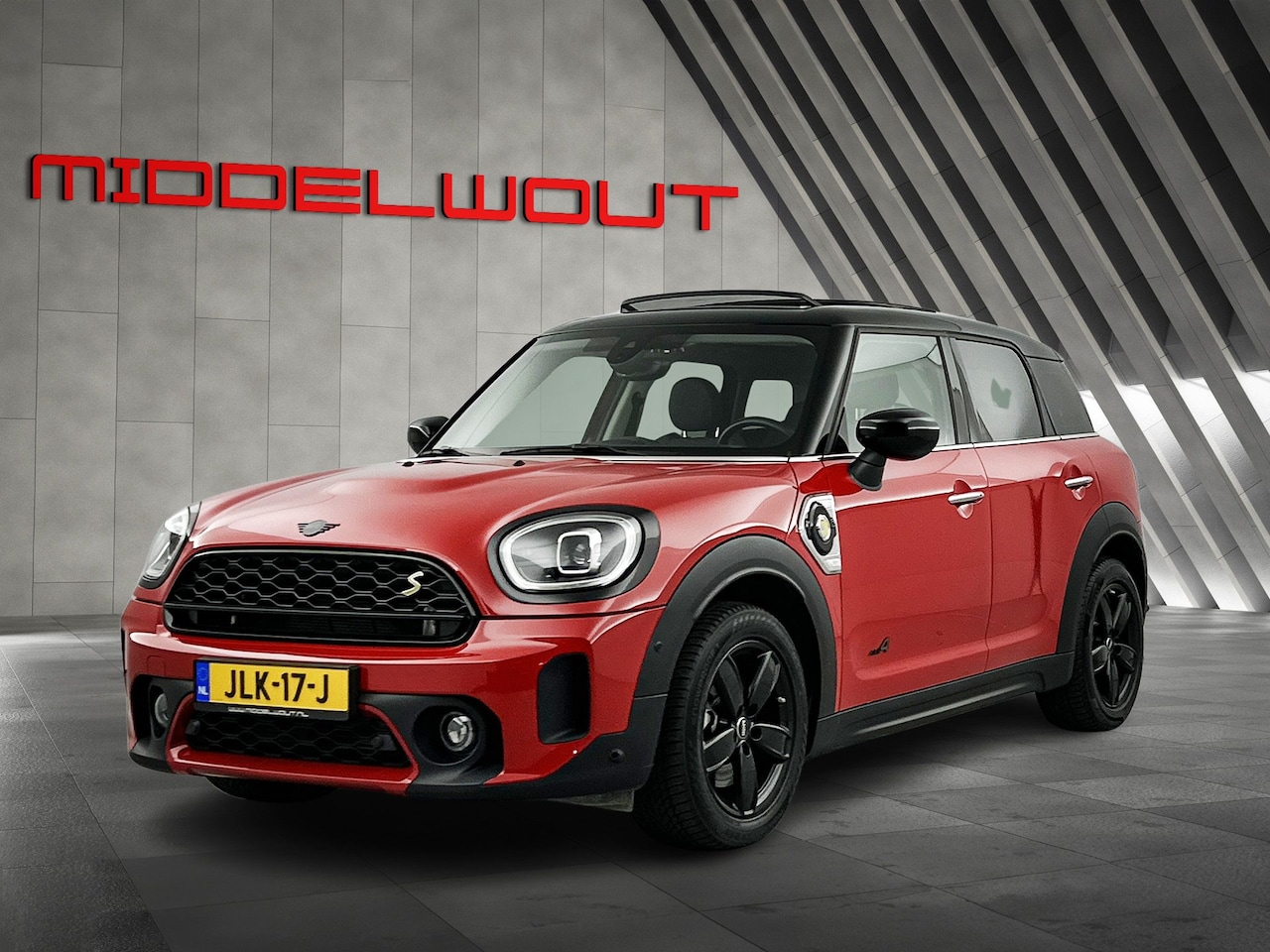 MINI Countryman - Mini Cooper SE ALL4 Premium+ Pano-dak/Full Options/HUD - AutoWereld.nl