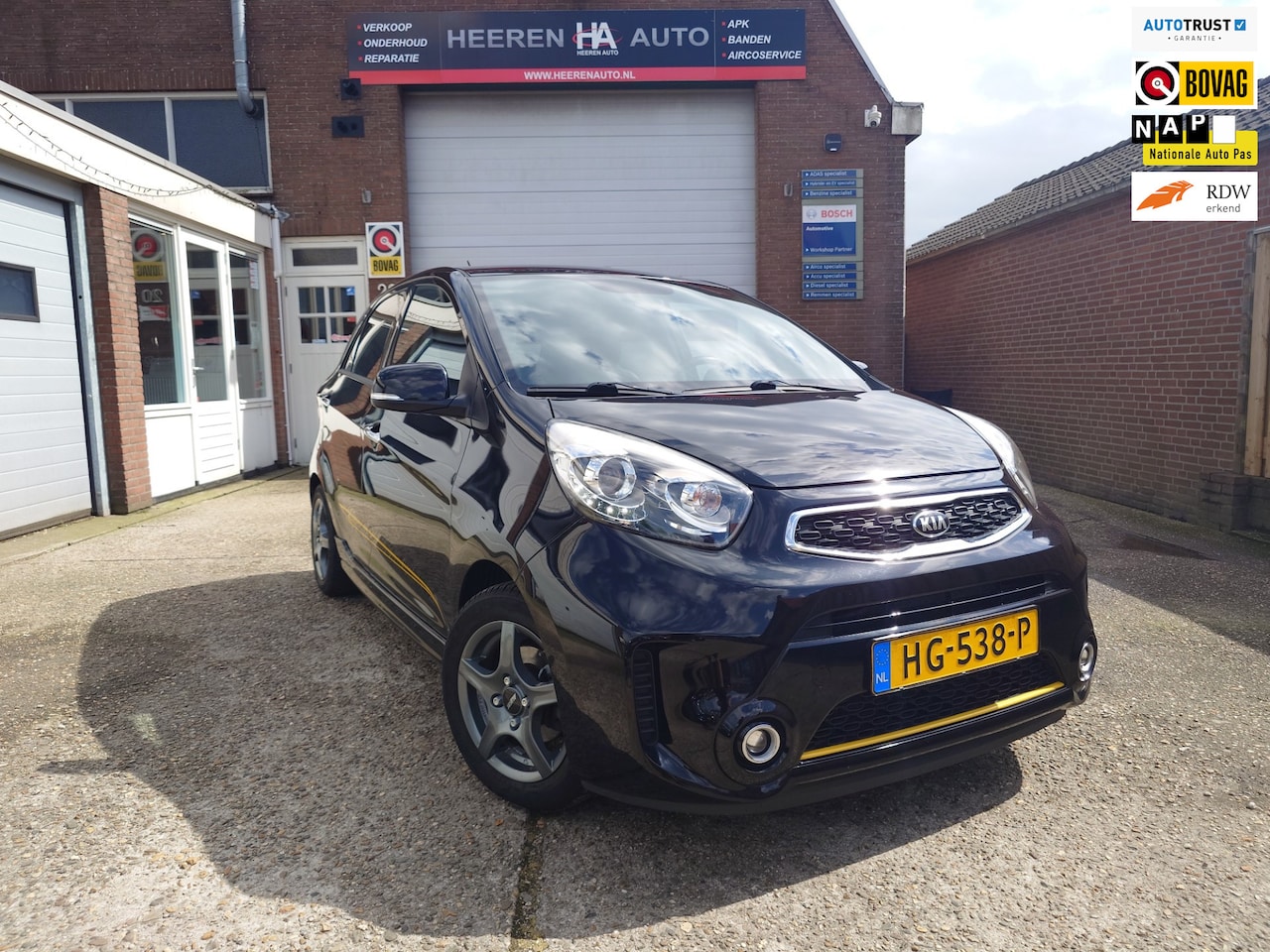 Kia Picanto - 1.2 CVVT SportsLine 1.2 CVVT SportsLine, 1e Eigenaar, Dealer onderhouden - AutoWereld.nl